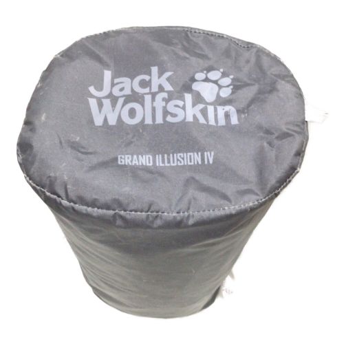 Jack Wolfskin (ジャック ウルフスキン) ツールームテント グランドシート付 3001912-6046 グランド イリュージョンⅣ 約455x245x155cm 3～4人用