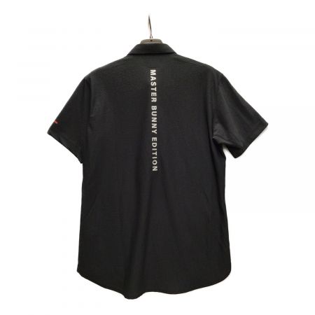 MASTER BUNNY EDITION (マスターバニーエディション) ゴルフウェア(トップス) メンズ SIZE S ブラック ポロシャツ