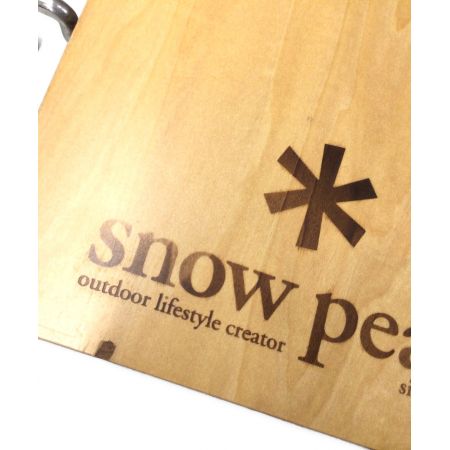 Snow peak (スノーピーク) ファニチャーアクセサリー 廃盤品 マルチファンクションテーブル シナベニヤ