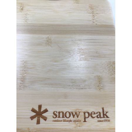 Snow peak (スノーピーク) ファニチャーアクセサリー CK-153T スライドトップハーフ竹 未使用品