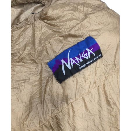 NANGA (ナンガ) マミー型シュラフ ベージュ オリジナル460 ダウン