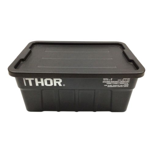 THOR (ソー) 収納ケース 53L ブラック ネイバーフッドコラボ SRLコンテナ