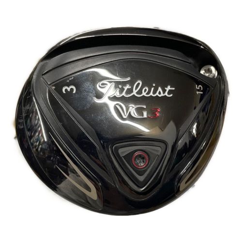 Titleist (タイトリスト) フェアウェイウッド VG3 W3 フレックス【R】 ロフト角【15°】 非純正グリップ良好