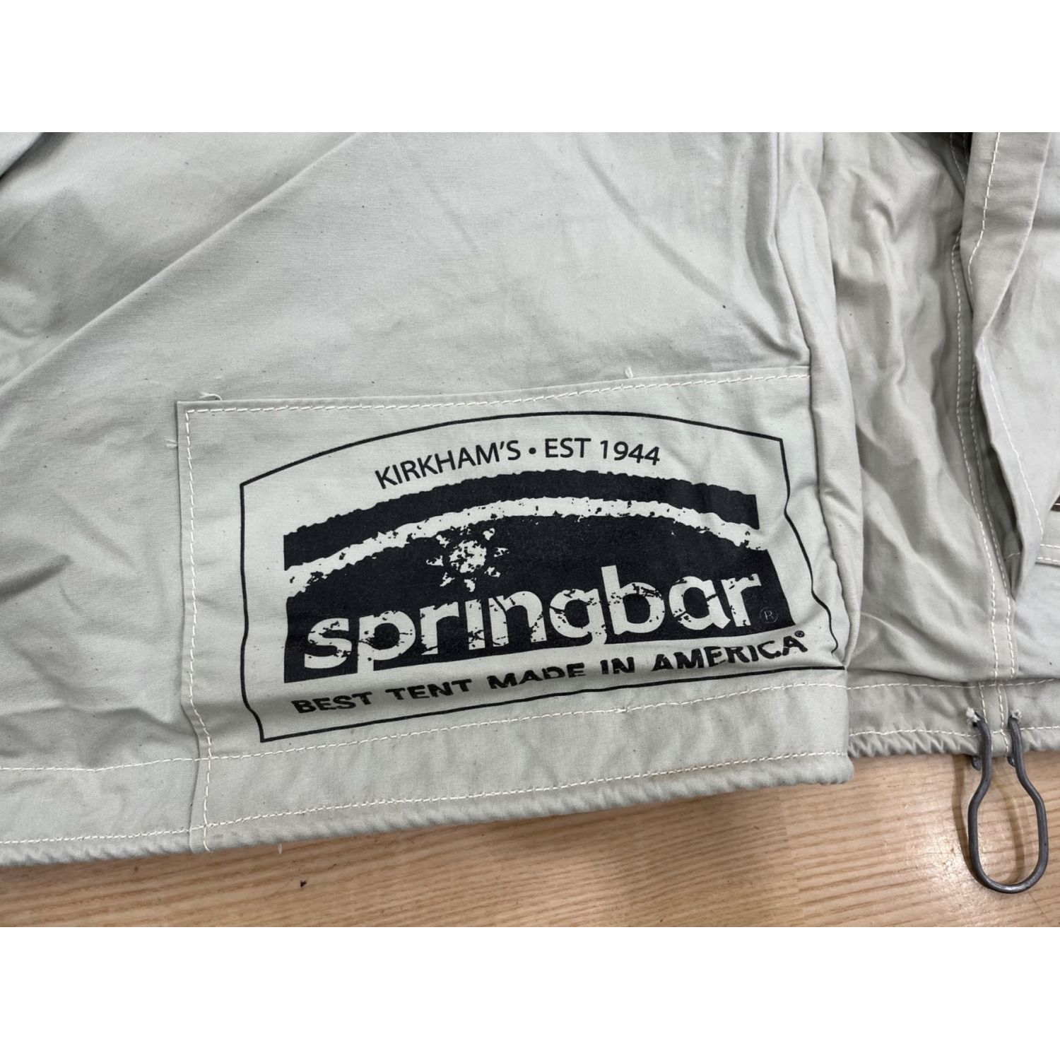 springbar (スプリングバー) ロッジテント 別売りグランドシート付