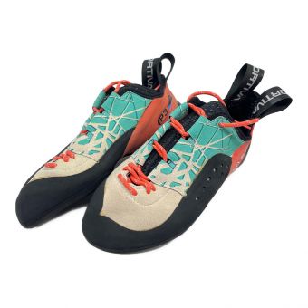 LA SPORTIVA (スポルティバ) クライミングシューズ レディース SIZE 約24.5cm EU38 ブラックxレッド カタキ ウーマン