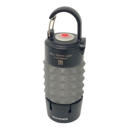 LED LENSER (レッドレンザー) LEDランタン 別売りピラミッドグローブ・LEDキャップ付 ML4