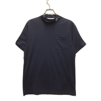 and per se (アンパシィ) ゴルフウェア(トップス) メンズ SIZE M ネイビー モックネックシャツ AMS9591V2