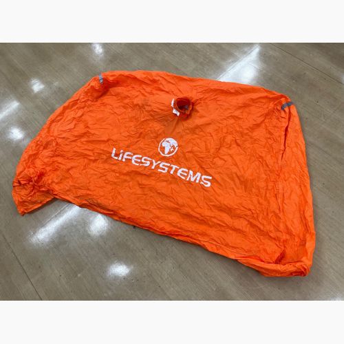 LiFESYSTEMS ツェルト 140x90cm オレンジ 2人用 サバイバルシェルター2