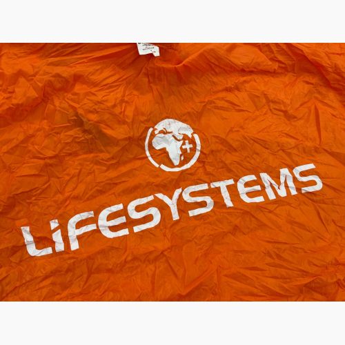 LiFESYSTEMS ツェルト 140x90cm オレンジ 2人用 サバイバルシェルター2