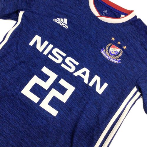 横浜F・マリノス (ヨコハマエフマリノス) サッカーユニフォーム SIZE M ブルー 2018ホーム 【22】中澤 ラストイヤー