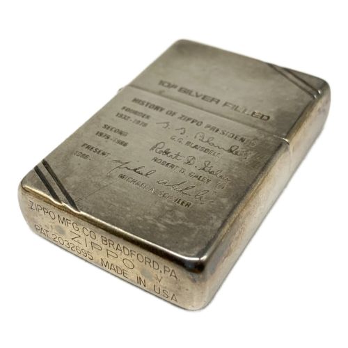 ZIPPO (ジッポ) アウトドア雑貨 1989年製 10μ シルバーフィルド 1935レプリカ 1935CC-B