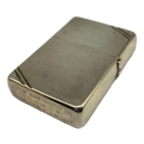 ZIPPO (ジッポ) アウトドア雑貨 1989年製 10μ シルバーフィルド 1935