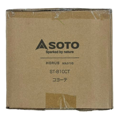 SOTO (新富士バーナー) モノポールテント 2023年 ST-810CT ホルスソロTC 300×320×160cm 1人用