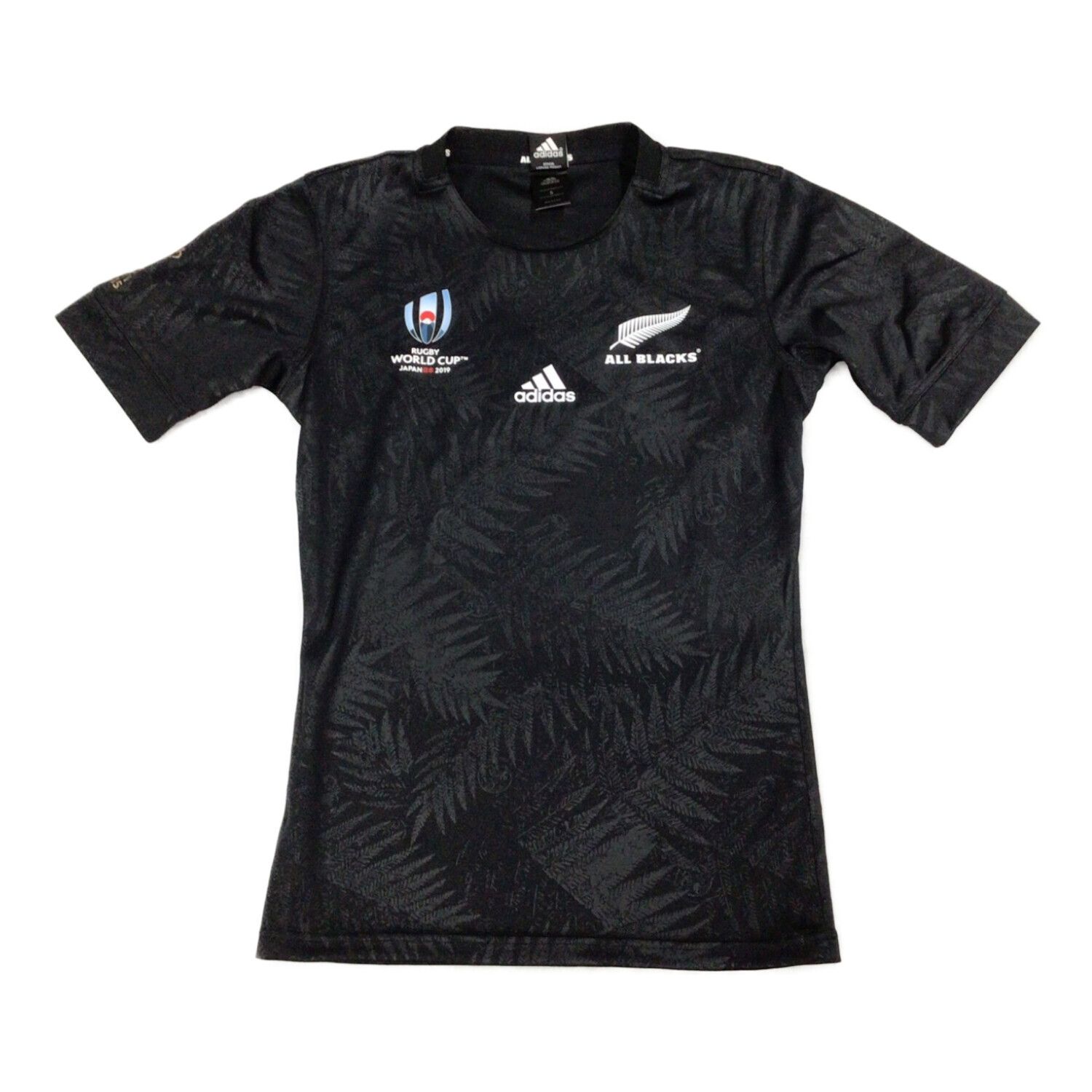 ALL BLACKS ラグビーユニフォーム メンズ SIZE S ブラック ワールド