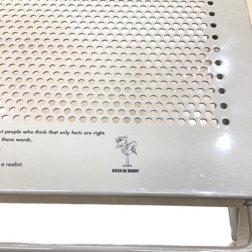 bush de BRUNT (ブラント) アウトドアテーブル タンカラー REALIST TYPE-E