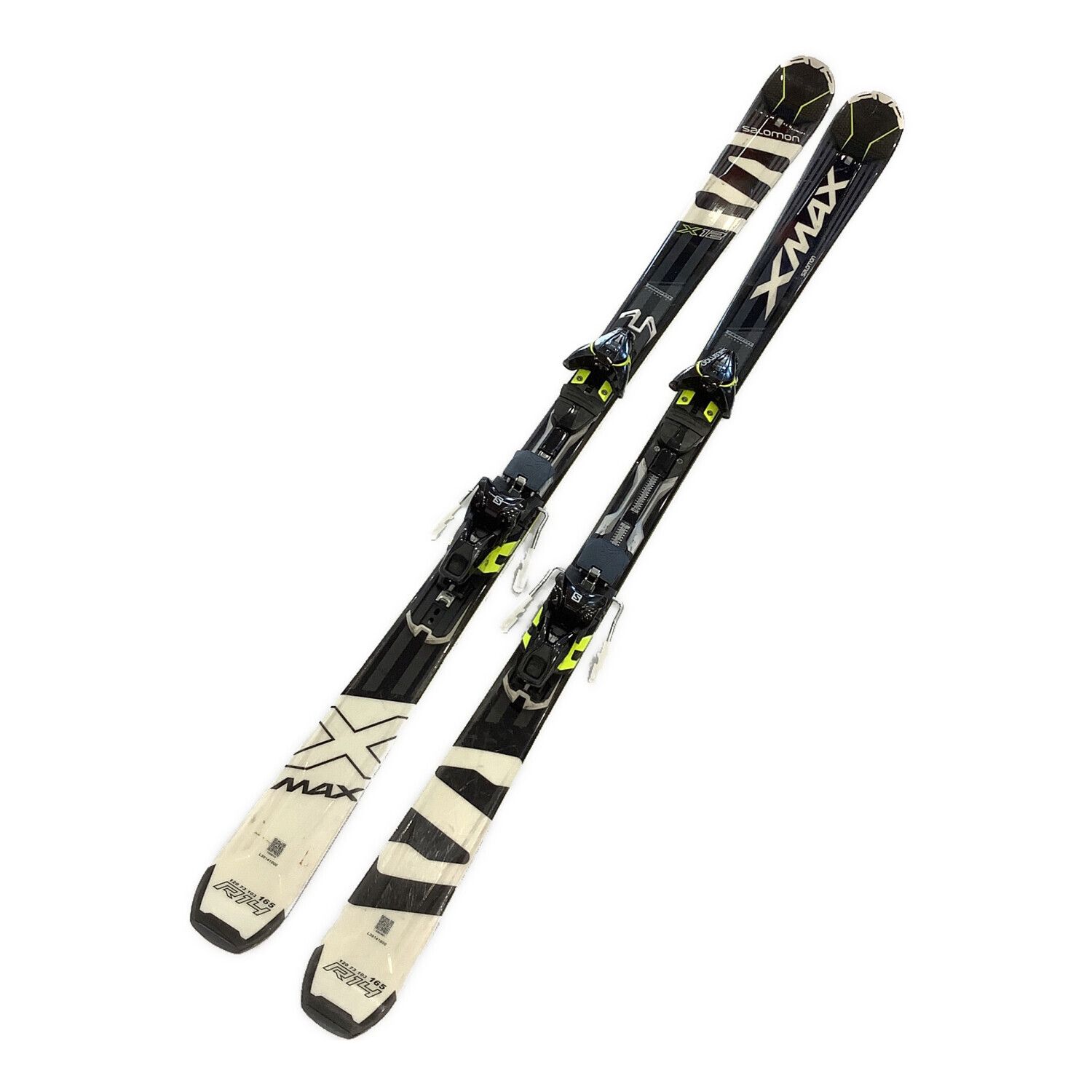 スキー板SALOMON 155cm 、ストック、ケース - スキー