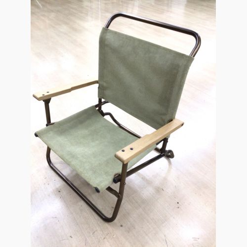 hobo (ホーボー) アウトドアチェア カーキ 200脚限定品 シリアルナンバー146/200 Truck Furniture ウォータープルーフレザーフォールディングローチェアー