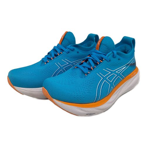 asics (アシックス) ランニングシューズ メンズ SIZE 24.5cm ブルー ゲルニンバス25 エクストラワイド 1011B618