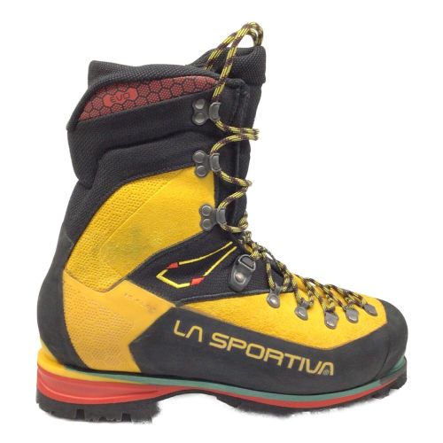 LA SPORTIVA (スポルティバ) トレッキングシューズ メンズ SIZE 26.7cm(EU42) イエロー×ブラック 厳冬期用 GORE-TEX ネパールエボGTX 21M