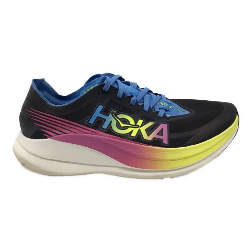 HOKAONEONE (ホカオネオネ) ランニングシューズ メンズ SIZE 27cm ブラック ROCKET X2 1127927