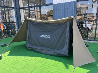 GRIP SWANY (グリップスワニー) ソロテント オリーブ GST-01 ファイヤープルーフGSテント 330x190x130cm 1人用