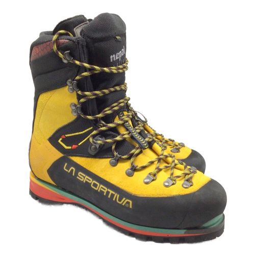 LA SPORTIVA (スポルティバ) トレッキングシューズ メンズ SIZE 28.5cm(EU45) イエロー×ブラック 厳冬期用 GORE-TEX ネパールエボGTX 21M