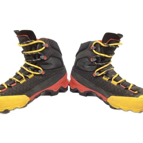 LA SPORTIVA (スポルティバ) トレッキングシューズ メンズ SIZE 25.5cm ブラックxイエロー ミドルカット GORE-TEX エクイリビウムST GTX