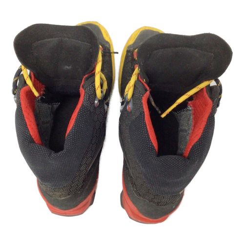 LA SPORTIVA (スポルティバ) トレッキングシューズ メンズ SIZE 25.5cm ブラックxイエロー ミドルカット GORE-TEX エクイリビウムST GTX