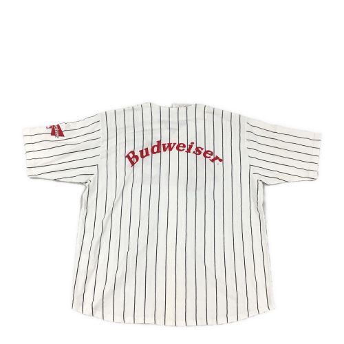 セントルイス・カージナルス 応援グッズ SIZE M/L ホワイト Budweiserロゴ ユニフォーム レプリカ