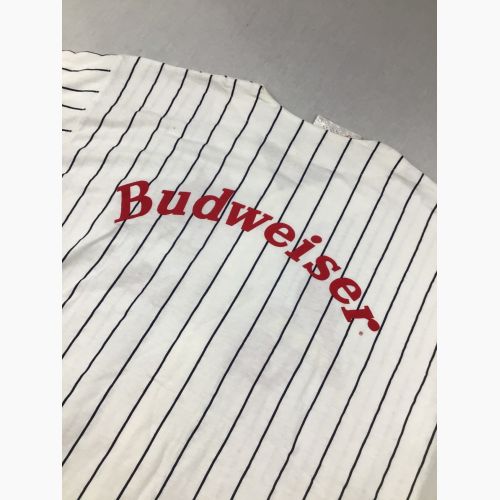 セントルイス・カージナルス 応援グッズ SIZE M/L ホワイト Budweiserロゴ ユニフォーム レプリカ