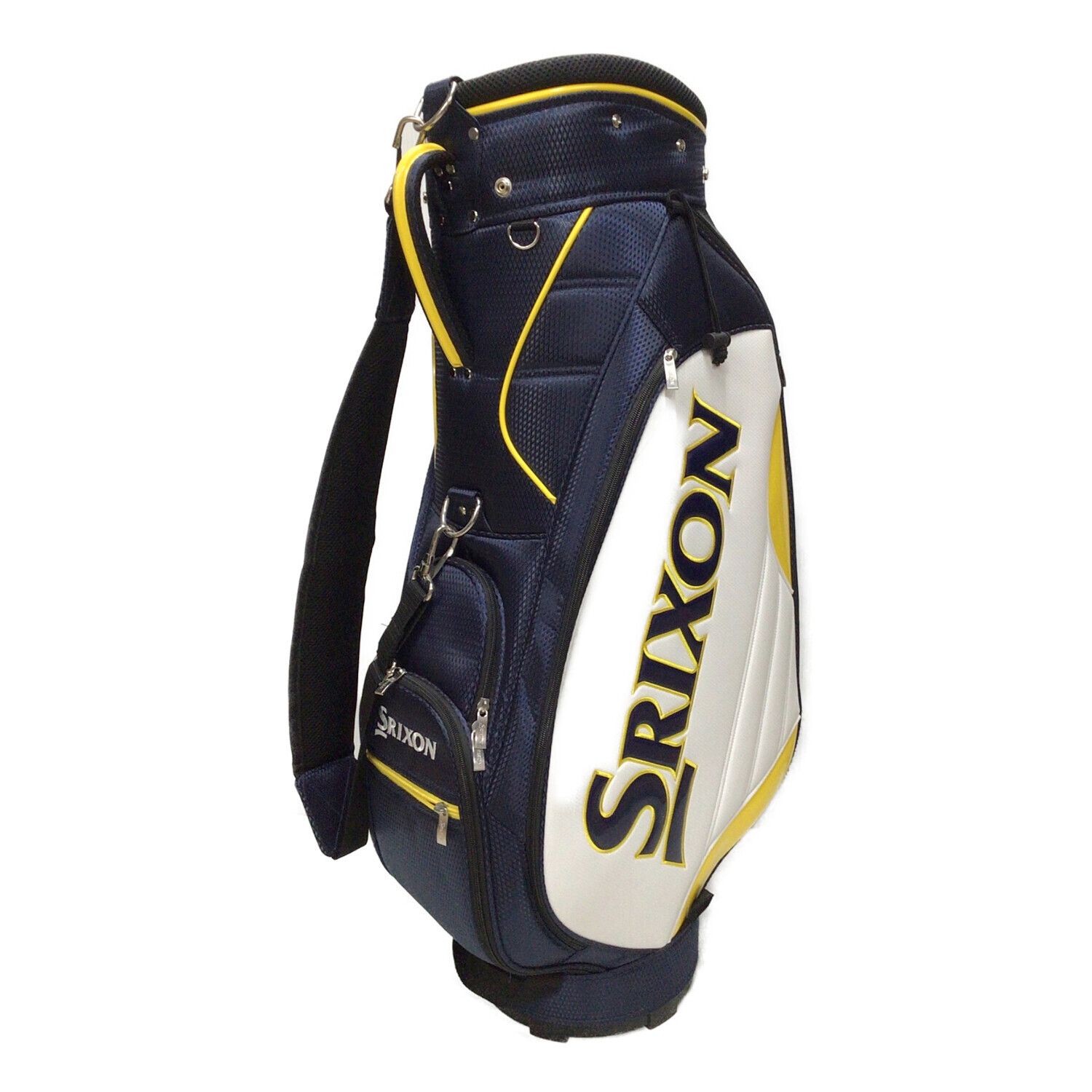 SRIXON(DUNLOP) (ダンロップ) キャディバッグ ネイビー×ホワイト