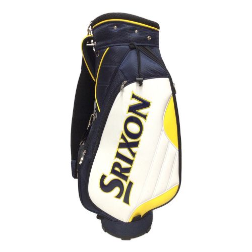 SRIXON(DUNLOP) (ダンロップ) キャディバッグ ネイビー×ホワイト カート型