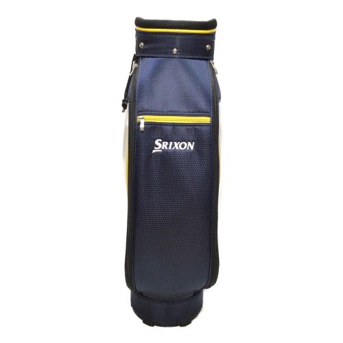 SRIXON(DUNLOP) (ダンロップ) キャディバッグ ネイビー×ホワイト カート型