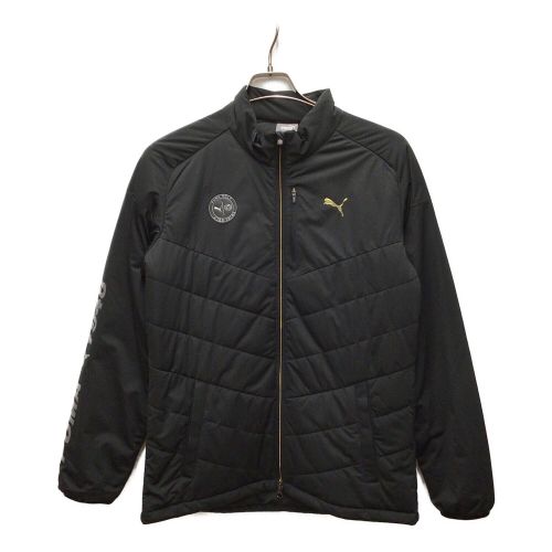 PUMA (プーマ) ゴルフウェア(トップス) メンズ SIZE M ブラック ハイパーストレッチFZブルゾン アウター 539384