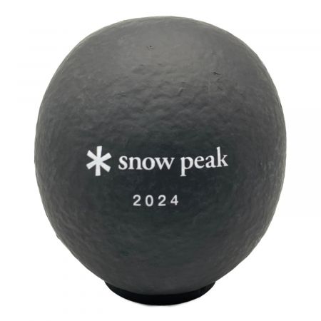 Snow peak (スノーピーク) アウトドア雑貨 ブラック 雪峰祭2024限定 今井だるま 大だるま