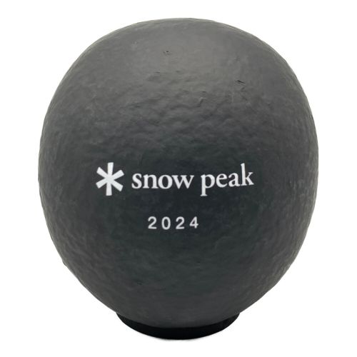 Snow peak (スノーピーク) アウトドア雑貨 ブラック 雪峰祭2024限定 今井だるま 大だるま