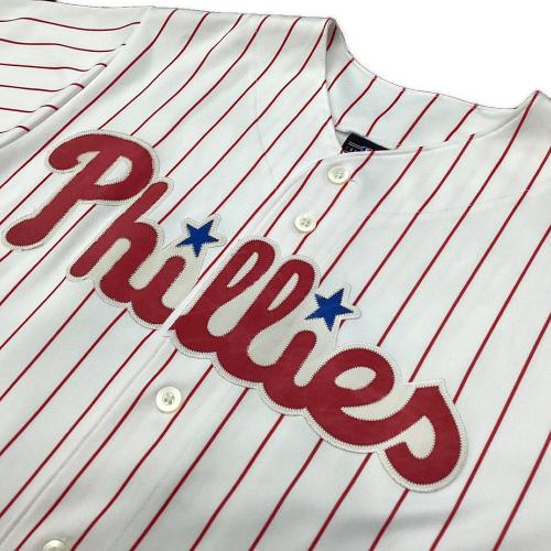 フィラデルフィア・フィリーズ 応援グッズ SIZE M ホワイト ライアン・ハワード【6】 ユニフォーム レプリカ