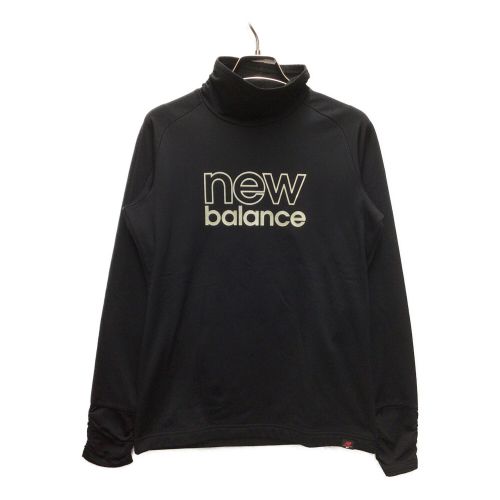 NEW BALANCE (ニューバランス) ゴルフウェア(トップス) レディース SIZE M ブラック 2022年モデル モックネック 012-2267505