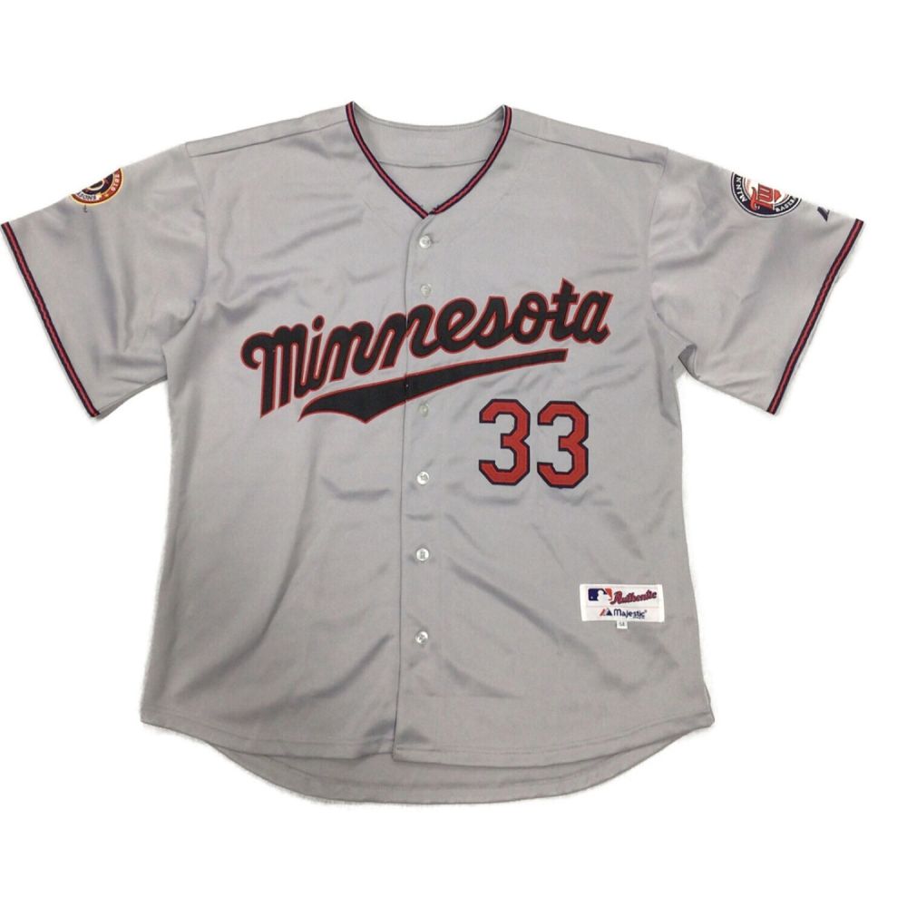 Majestic × MLB ミネソタ ツインズ XLサイズ ペイント Tシャツ - トップス