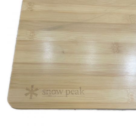 Snow peak (スノーピーク) アウトドアテーブル LV-100TR ワンアクションローテーブル竹