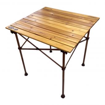 Coleman (コールマン) アウトドアテーブル 70x65x40/70cm 2000029859 2016 BEAMS ナチュラルウッドロールテーブル65クラシック