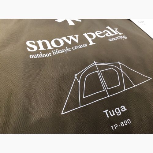 Snow peak (スノーピーク) シェルター タグ付 TP-690 トゥーガ 595x380x225cm 2～4人用