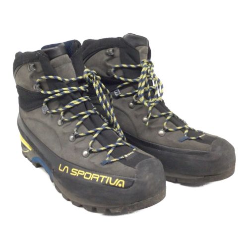 LA SPORTIVA (スポルティバ) トレッキングシューズ メンズ SIZE 約28.5CM(EU44) ブラック×グレ トランゴアルプエボGTX 11N