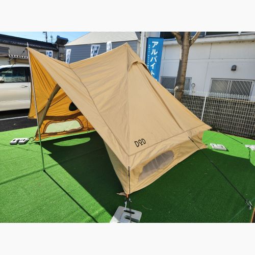 DOD (ディーオーディー) ソロテント 煙突穴カスタム T1-757-TN ショウネンテントTC 270x220x180cm 1人用 TC素材