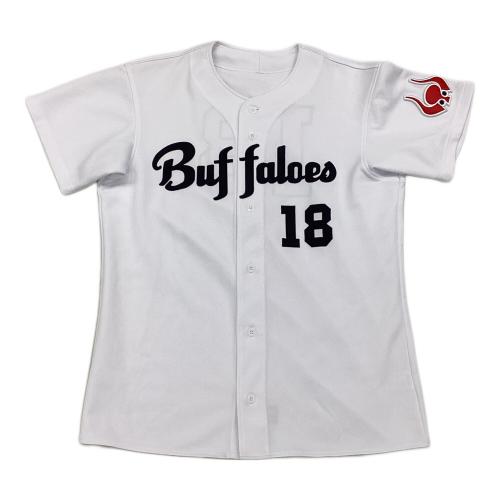 オリックス・バファローズ 応援グッズ SIZE L ホワイト 岸田護【18】 ユニフォーム 2014OSAKA CLASSIC限定販売 アシックス社 BAZ811