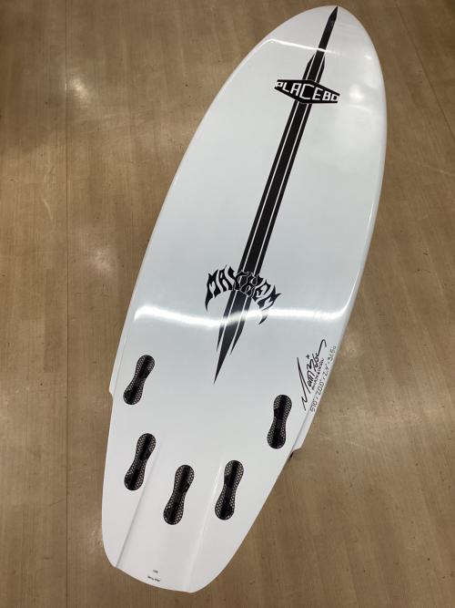 PLACEBO (プレセボ) ショートボード 5'10"x20.0"x2.4" 31.5CL FLEXLITE -ULTIMATEⅢ RAD DIABLO 2.0 5フィンタイプ