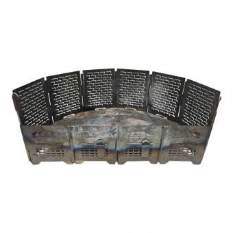 サンゾー工務店 (サンゾーコウムテン) 焚火台 BRICK Rodan スタンダード 半月セット