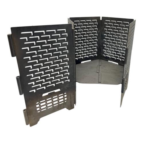 サンゾー工務店 (サンゾーコウムテン) 焚火台 BRICK Rodan スタンダード 半月セット