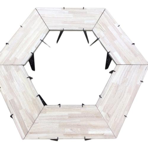 THE IRON FIELD GEAR (アイアンフィールドギア) 囲炉裏テーブル ヘキサ