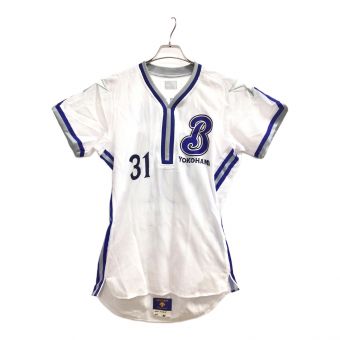 横浜DeNAベイスターズ (ベイスターズ) 応援グッズ SIZE M ホワイト 吉村裕基【31】NPBマーク 2009年ホーム DESCENTE ユニフォーム プロ仕様モデル